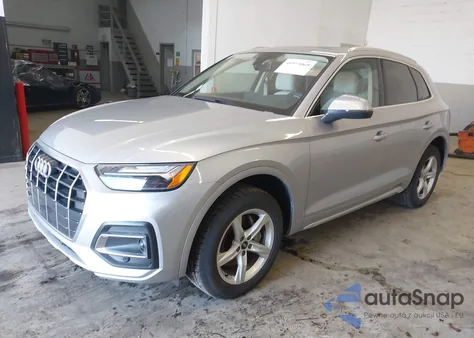 2021 Audi Q5 Premium 45 Tfsi Quattro S Tronic из США, поврежденный, VIN WA1AAAFY6M2108521